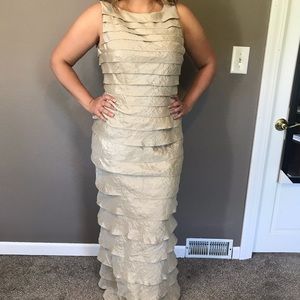 Beautiful gold formal gown